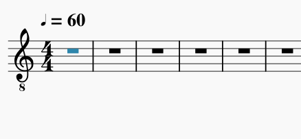 MuseScore rests